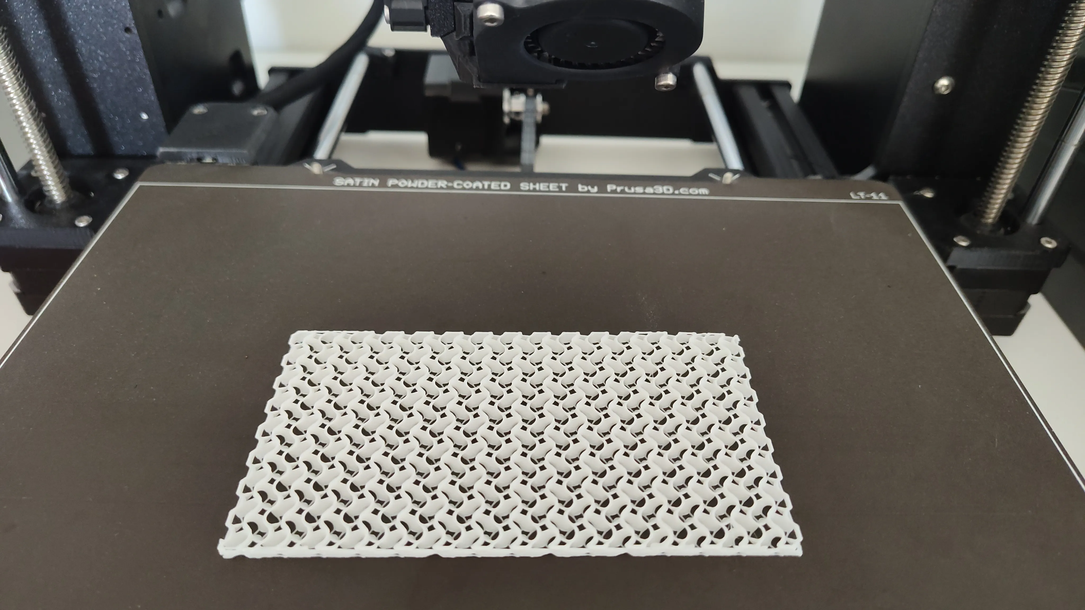 3D tlačená TPU gyroid výplň podložka